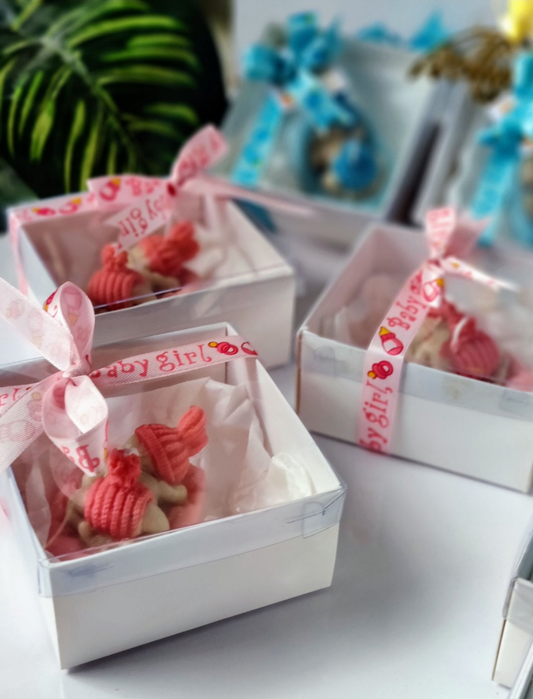 “Sleeping Baby Candle – Gift Box  | Baby Shower Favors”