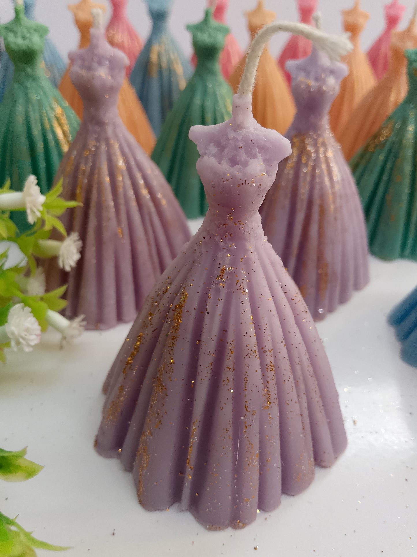 Bridal Dress Candle
