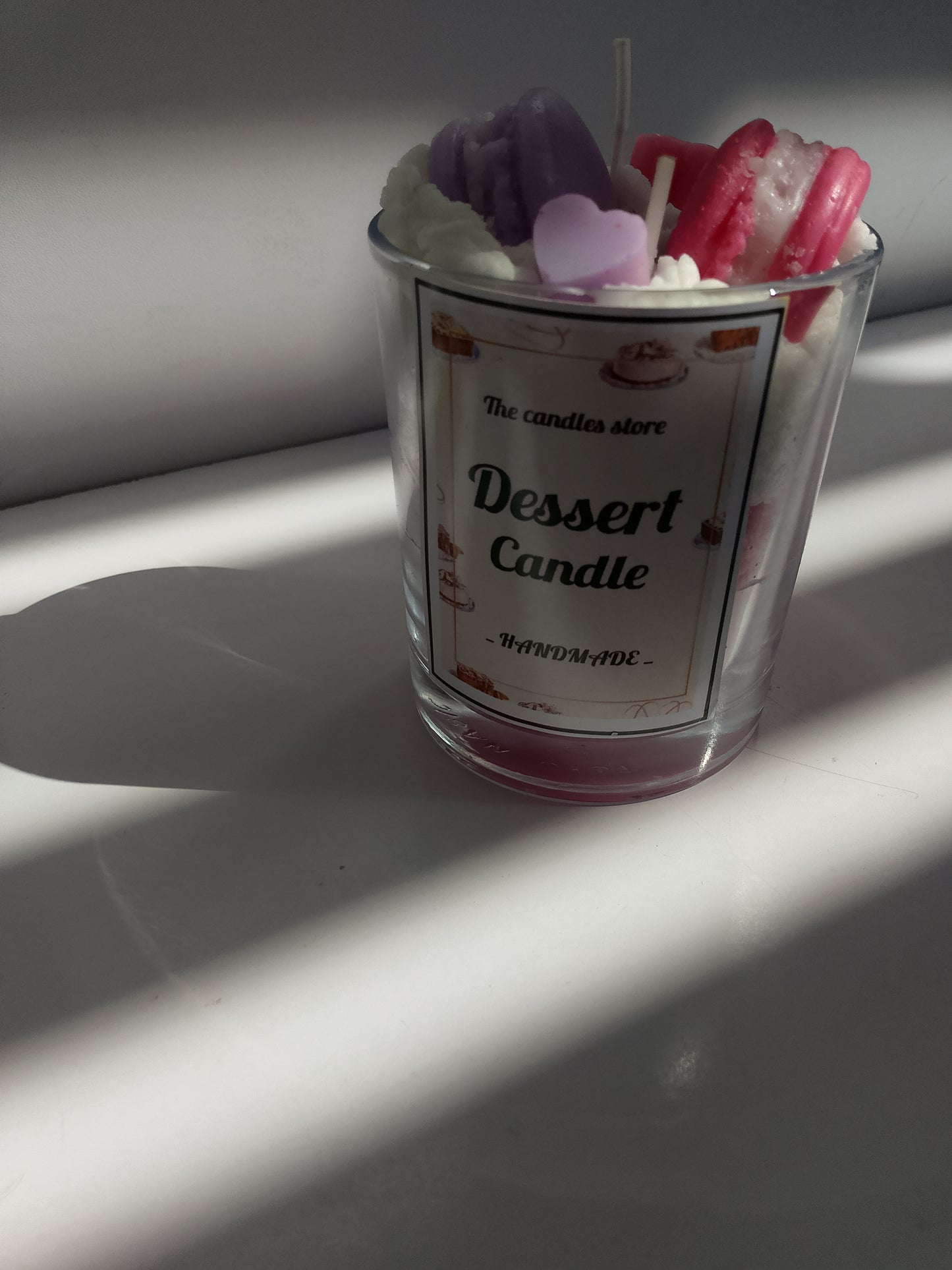dessert candle
