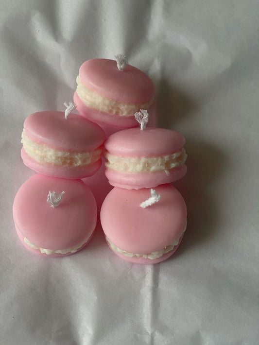 Macaron Candle – Cute, Colorful & Scented Delight