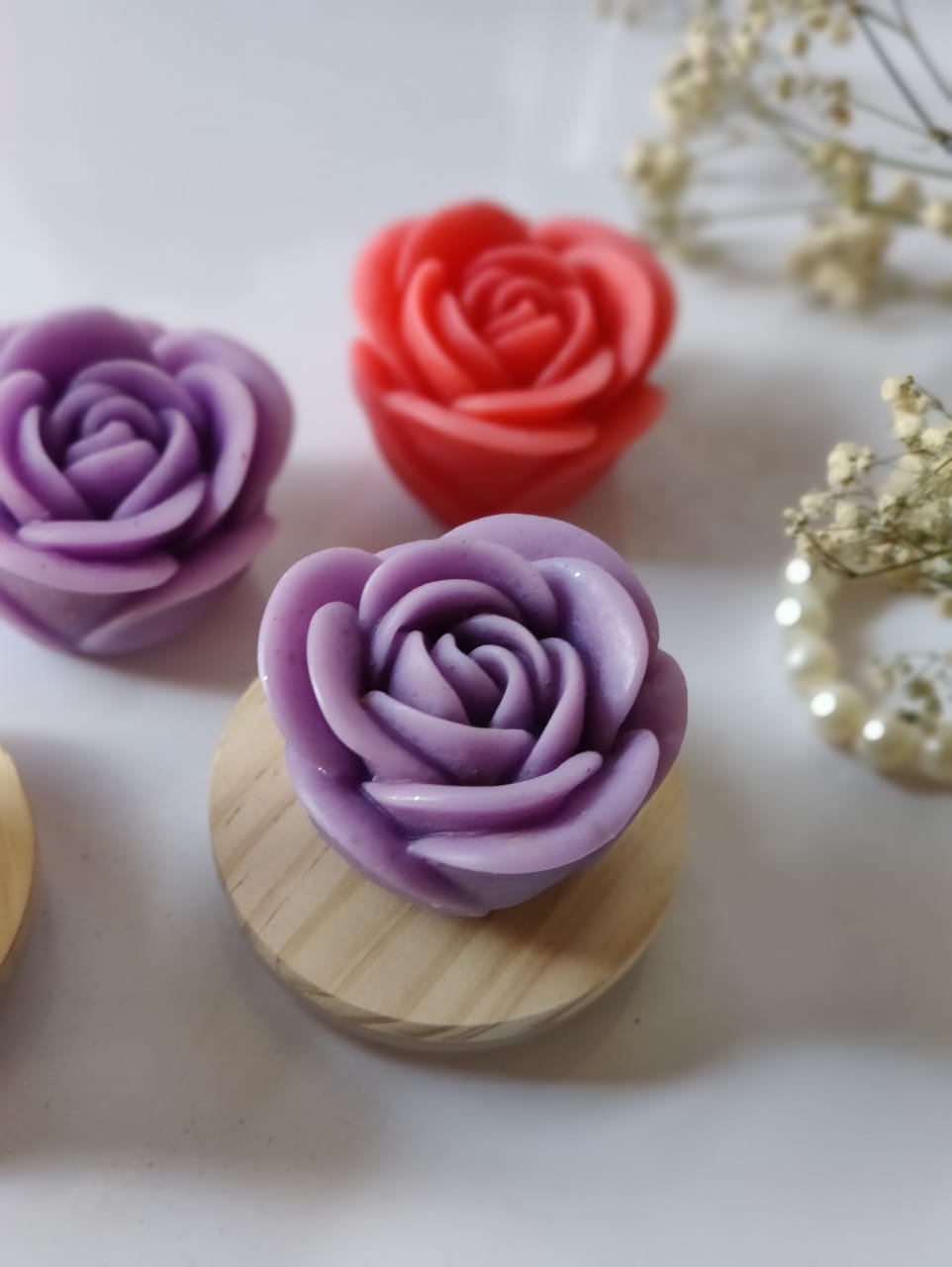 Rose Candle