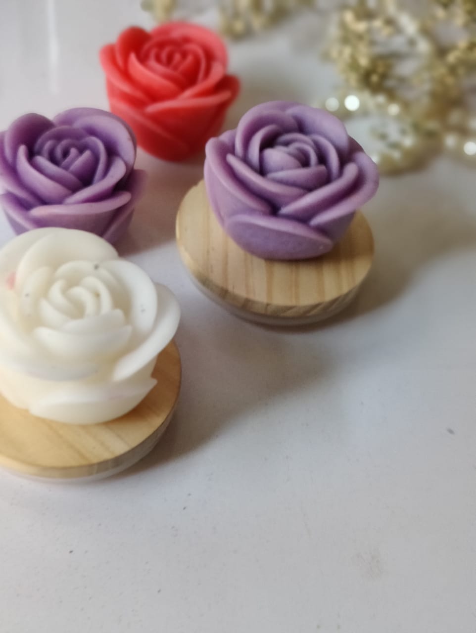 Rose Candle