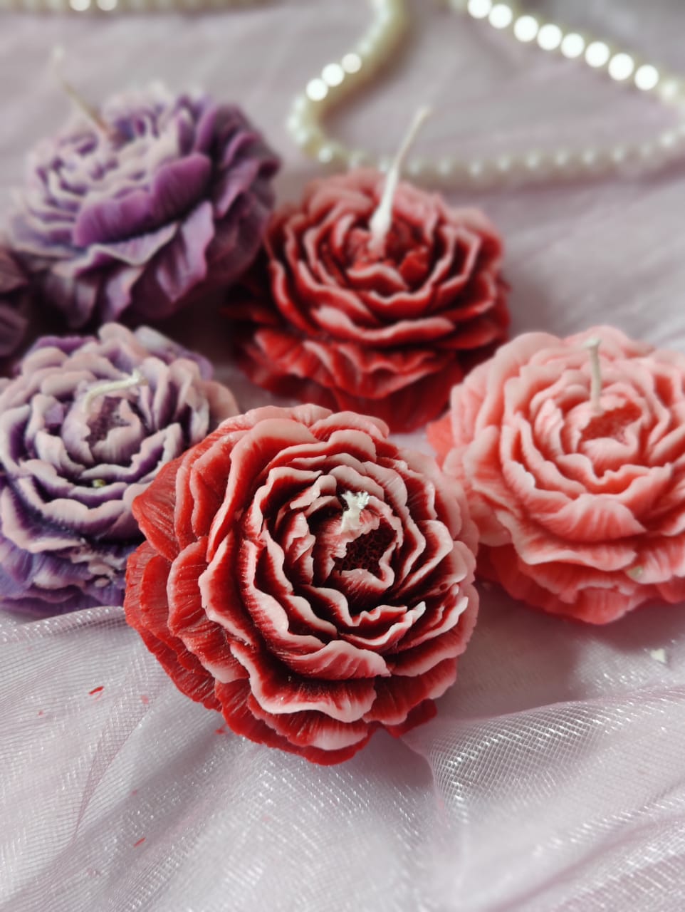 Peony Bloom candle