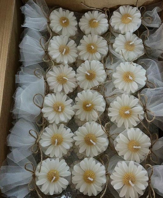 Daisy  Scented Candle  with packing