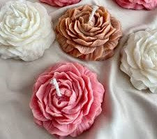 BIG PEONY BLOSSOM CANDLE