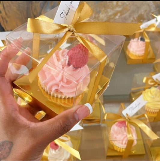 Cupcake Candle in PVC Gift Box