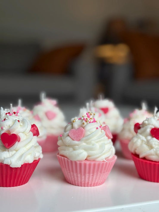 Cupcake Candle in PVC Gift Box