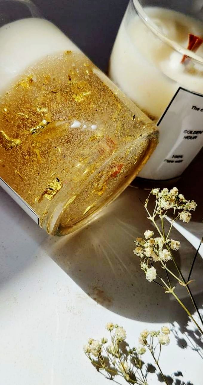 Golden Hours – Luxury Gel Candle
