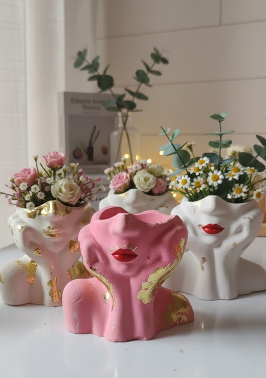 Luxury Face Vase Decor