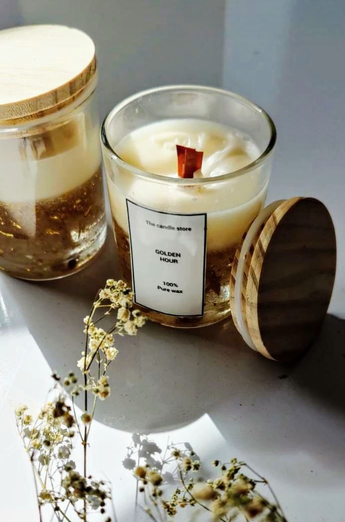 Golden Hours – Luxury Gel Candle