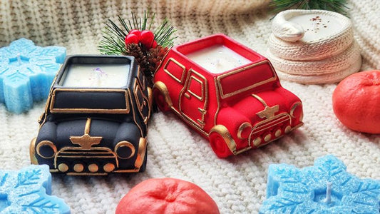 Cute Car Candle – Perfect for Baby Showers & Birthdays 🎉🚗