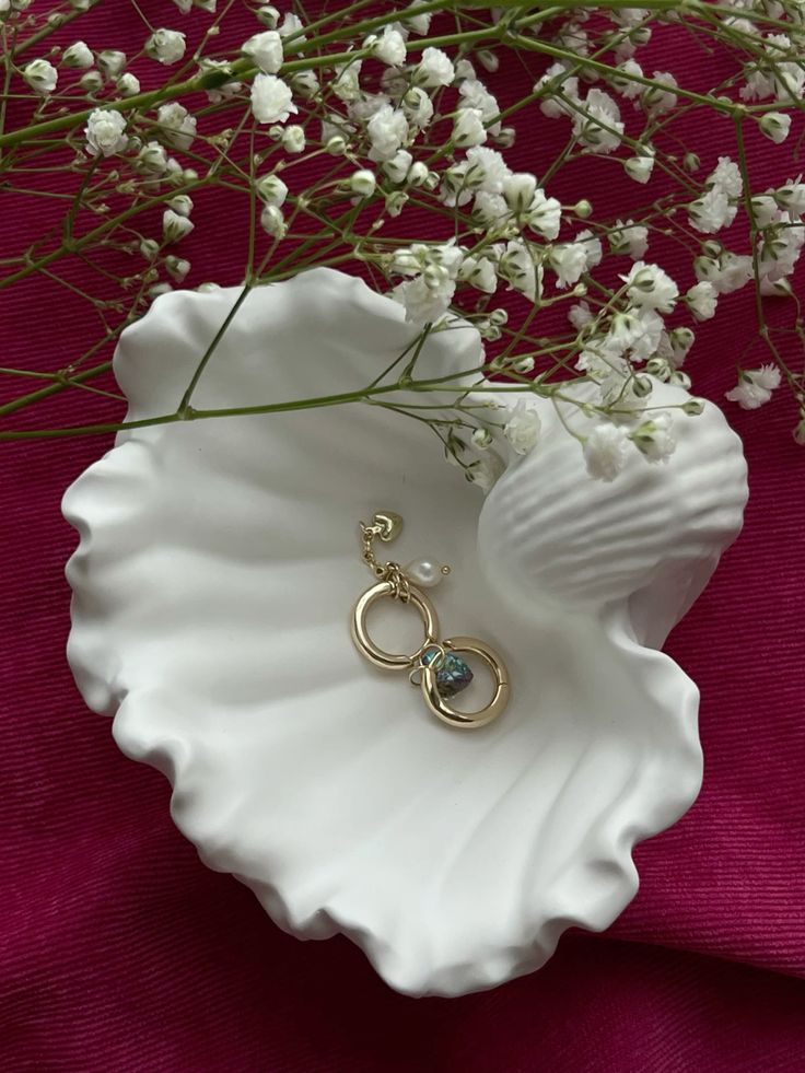 Sea Conch Shell In Gold