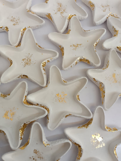 Handcrafted Sea Star Ceramic Tray – Coastal Decor