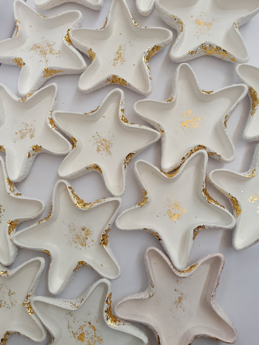 Handcrafted Sea Star Ceramic Tray – Coastal Decor