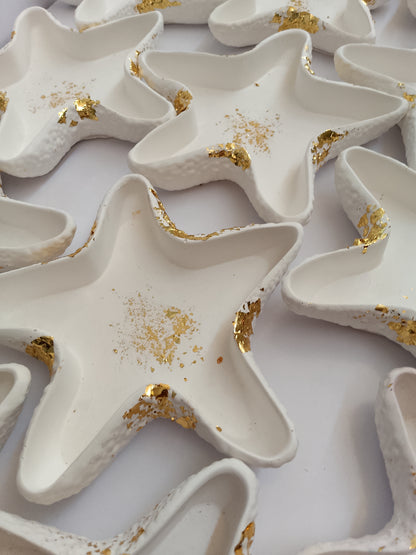 Handcrafted Sea Star Ceramic Tray – Coastal Decor