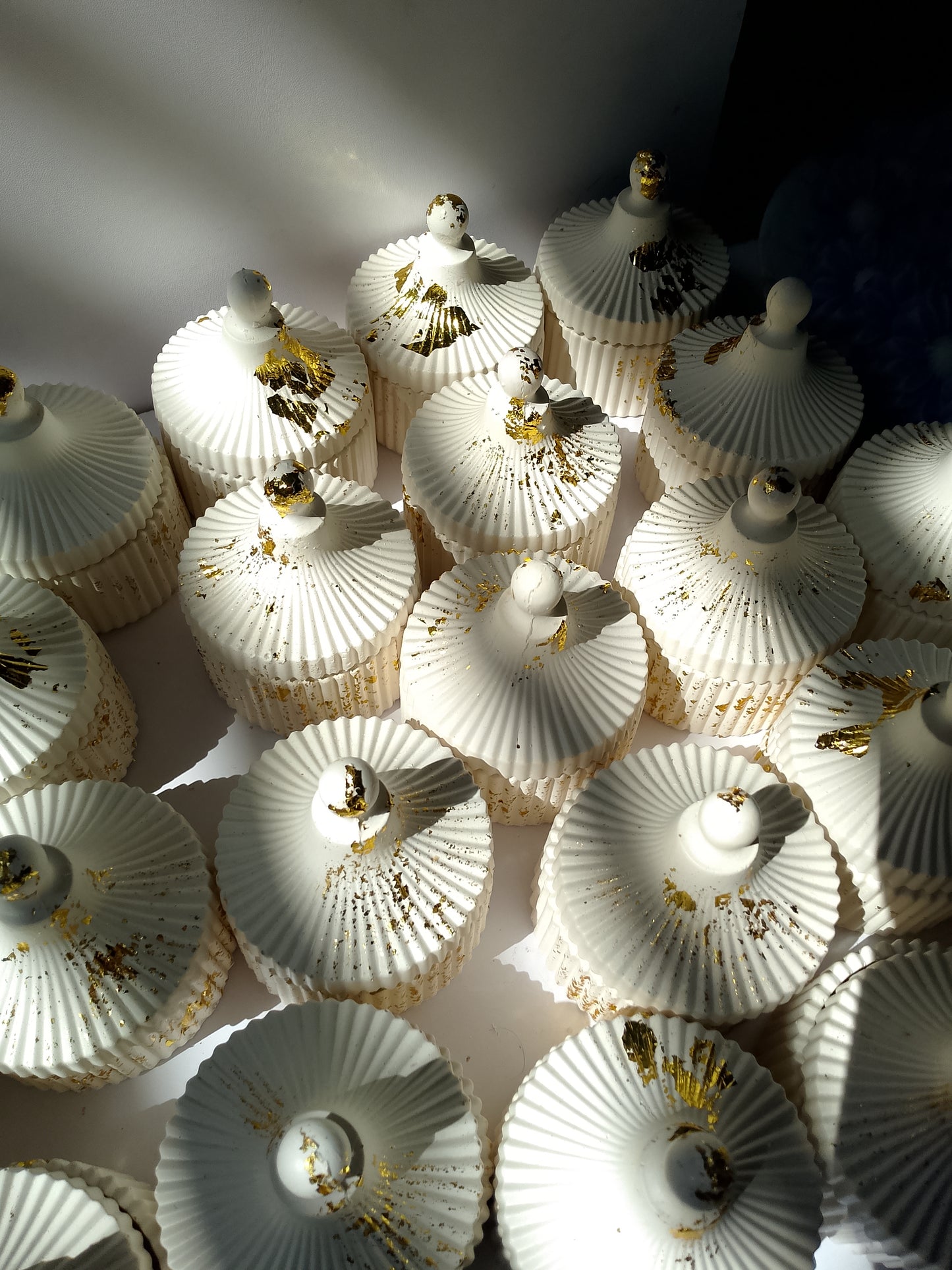 Handcrafted Ceramic Storage Jar – Matte White Finish