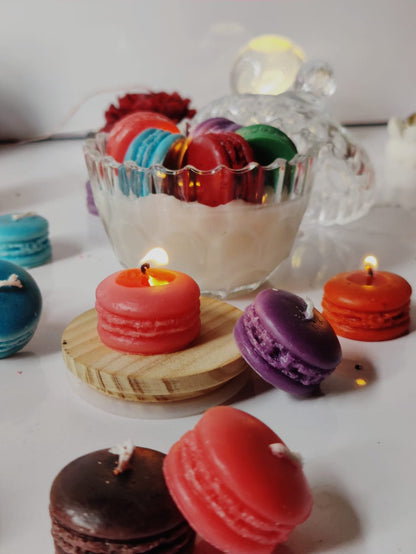 "Micron Candle – Elegant Ribbed Shell Design | Handmade Decor Candle"