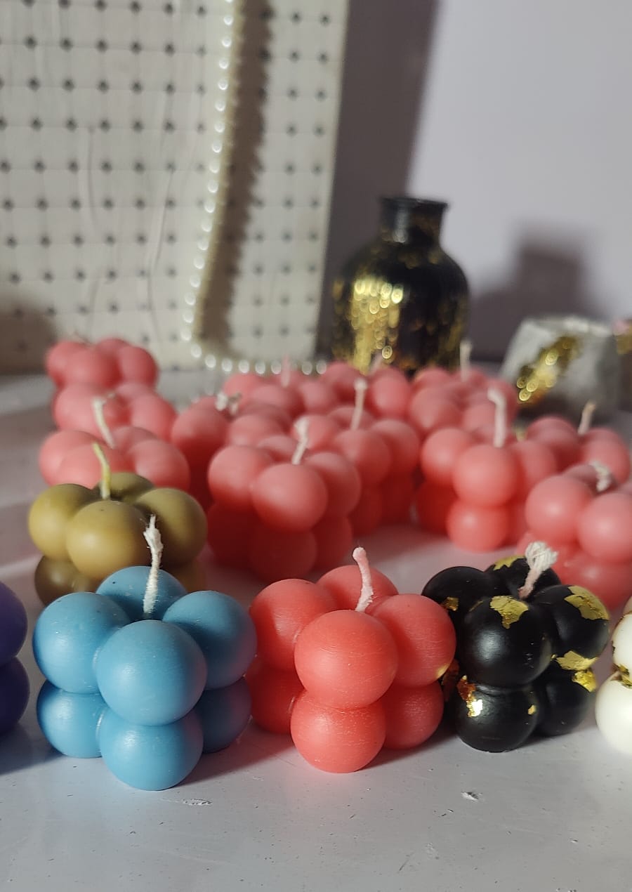 mini bubble with packing