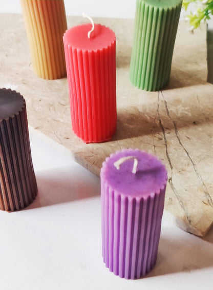 Aesthetic Pillar candle