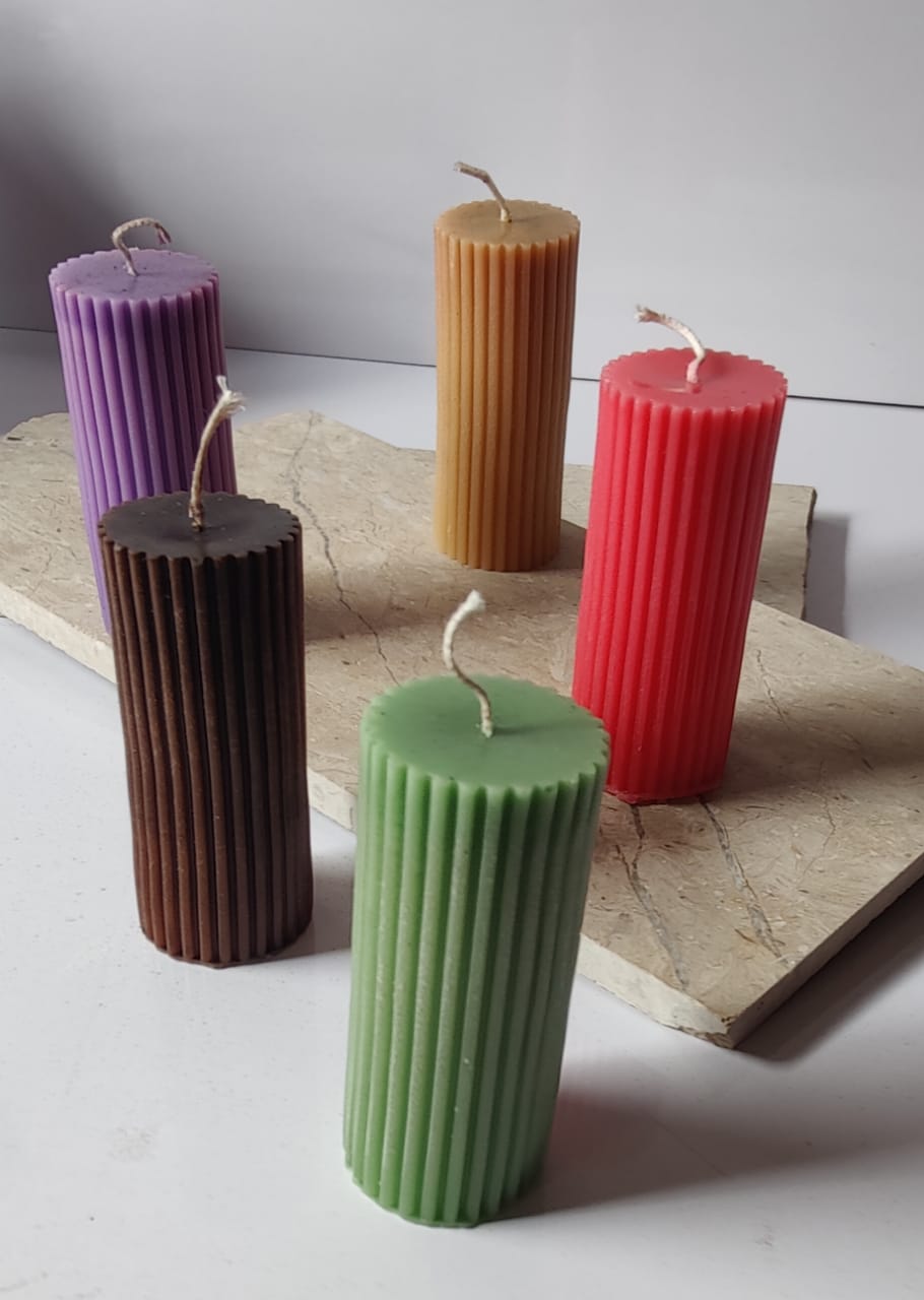 Aesthetic Pillar candle