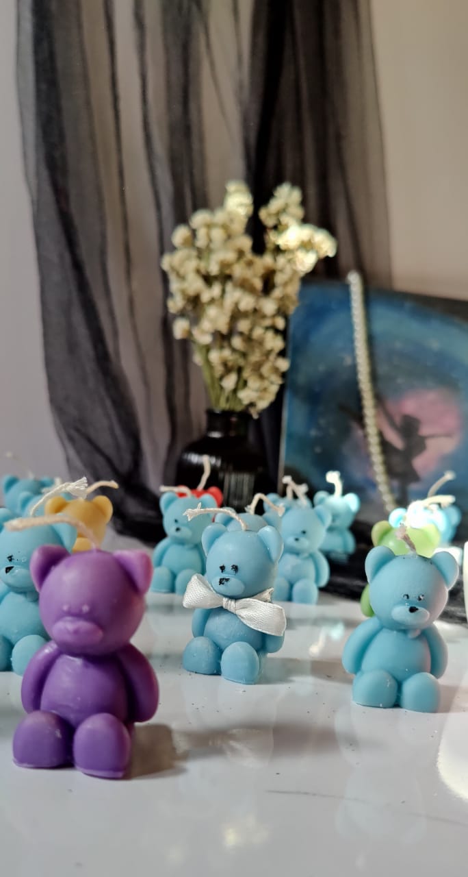 Mini bear Candle