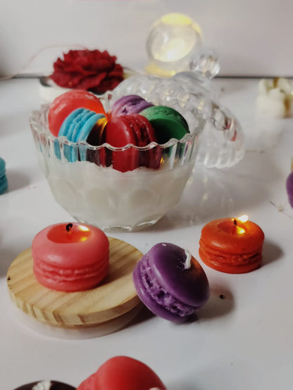 "Micron Candle – Elegant Ribbed Shell Design | Handmade Decor Candle"