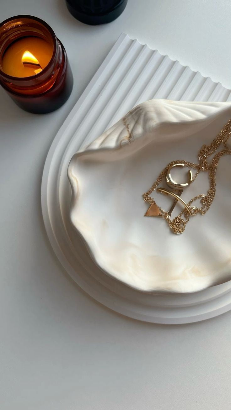 Sea Shell Dish – Coastal-Inspired Jewelry & Trinket Tray