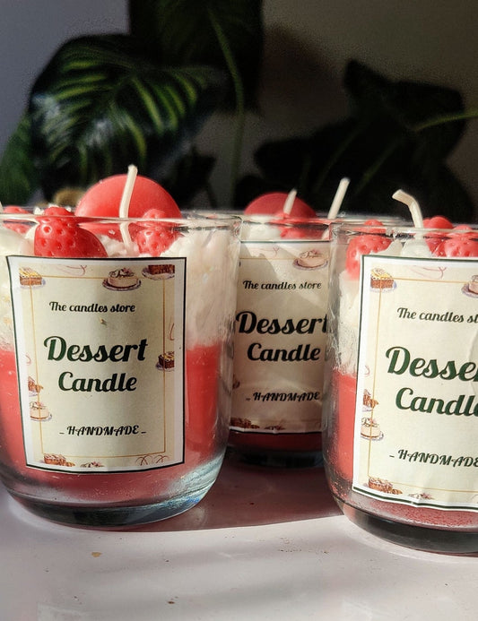 Dessert Scented Candle – Sweet & Cozy Home Fragrance”
