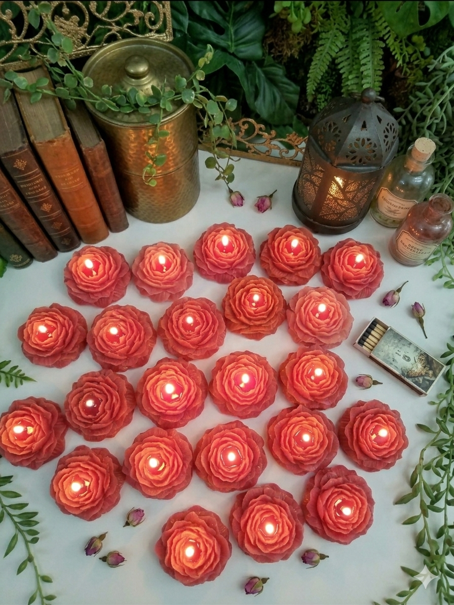 Peony Candle