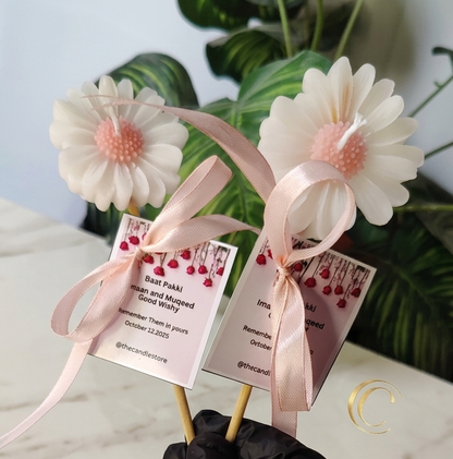Daisy Candle Sticks for Gifting