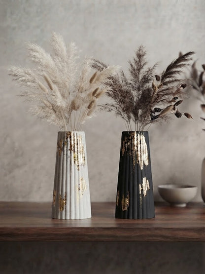 Long Striped vase