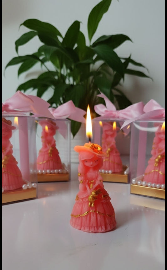 Fancy Doll candle | For birthday