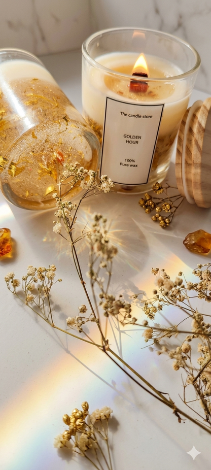 Golden Hours – Luxury Gel Candle