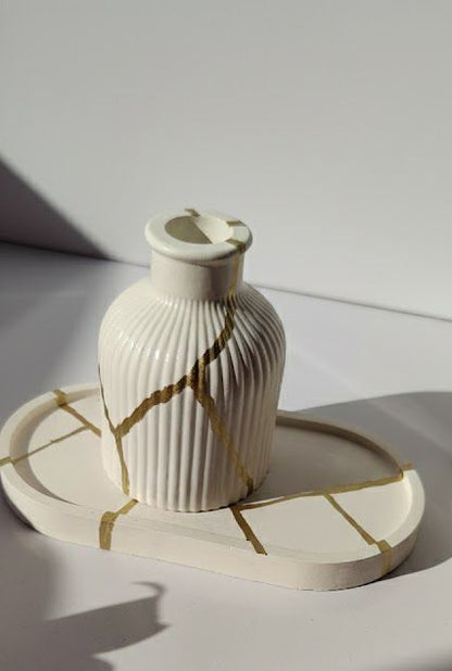 Decor Duo (Tray + Vase)