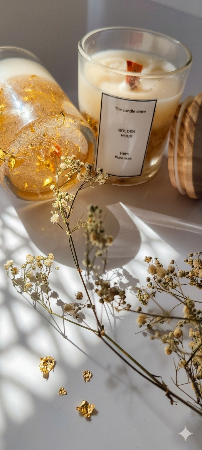 Golden Hours – Luxury Gel Candle