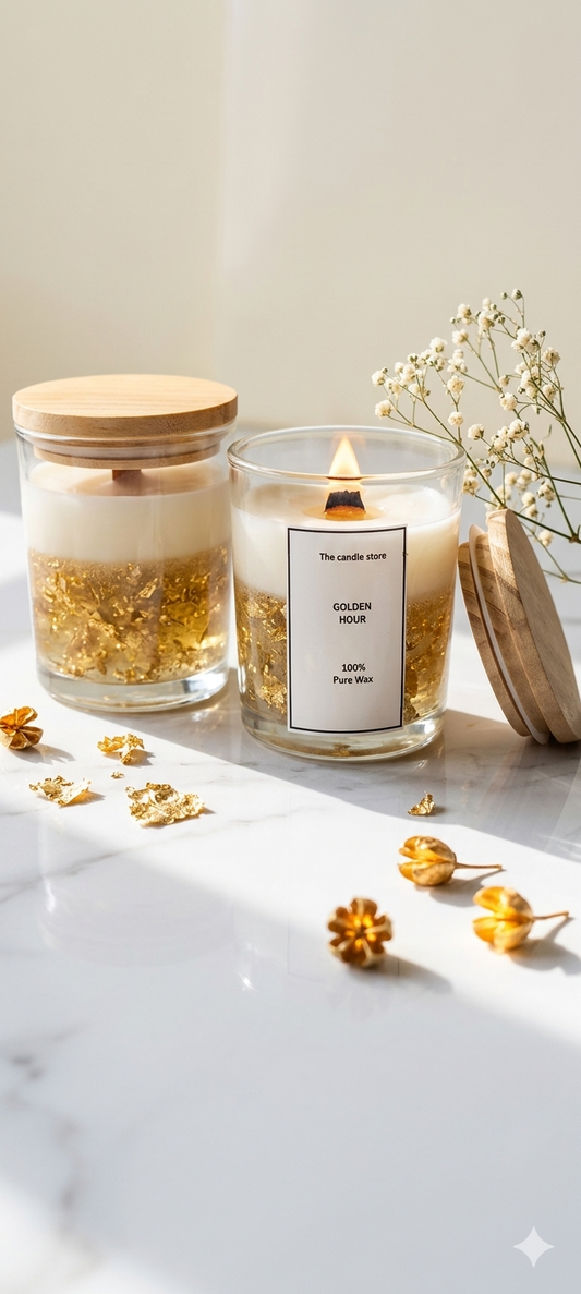 Golden Hours – Luxury Gel Candle