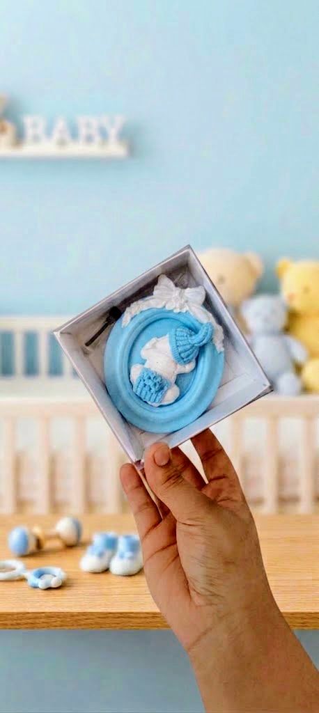Sleeping baby stone frame| fragrance| stand