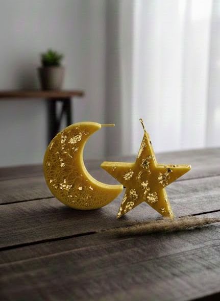 Moon star candle| Eid special| Ramadan special