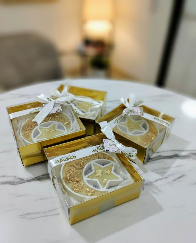 Moon star 🌙✨ candle tray with gift packing 🎁