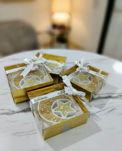 Moon star 🌙✨ candle tray with gift packing 🎁