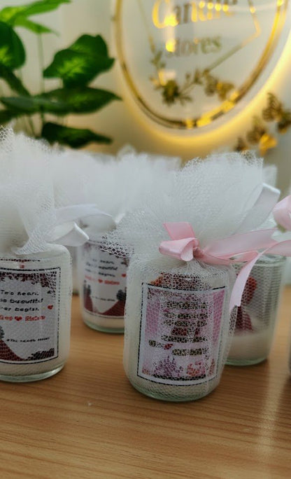 Macaron|strawberry jar with packing| Birthday| announcement