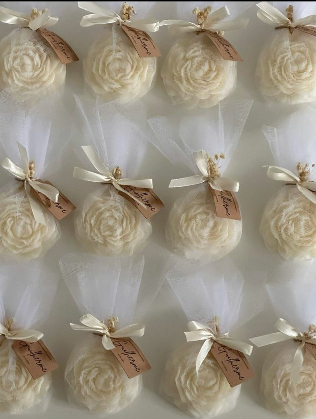 Peony with wrap packing