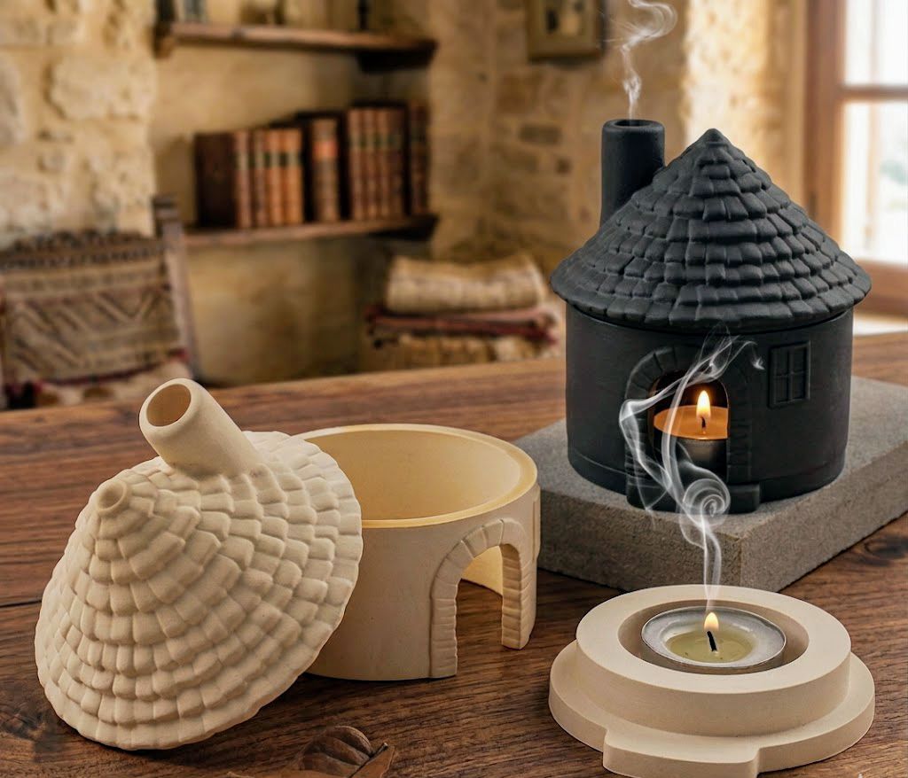 Vintage Cottage Aroma House Burner