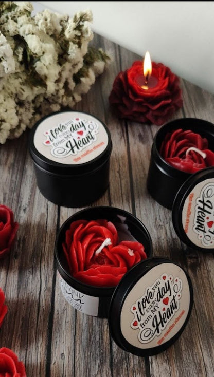 Love jar candle|Valentine's special ❤️