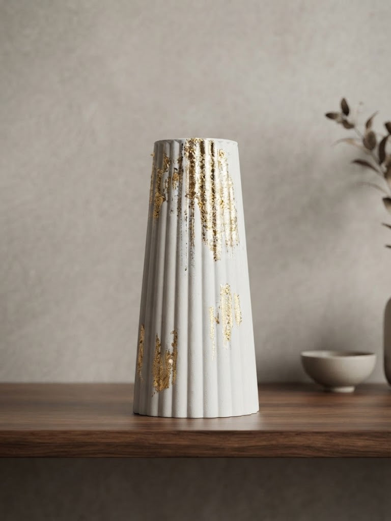 Long Striped vase