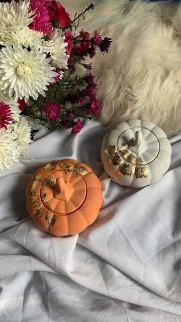 🎃Pumpkin candle jar