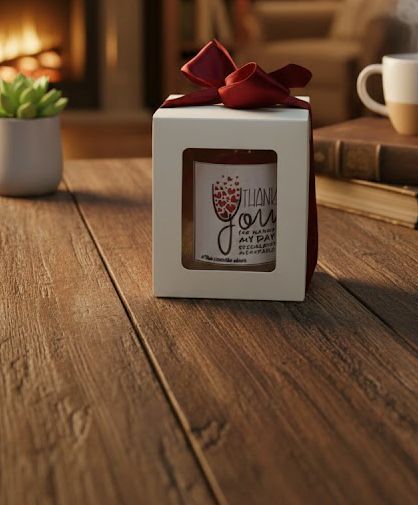 Valentine's Rose jar with packing ❤️