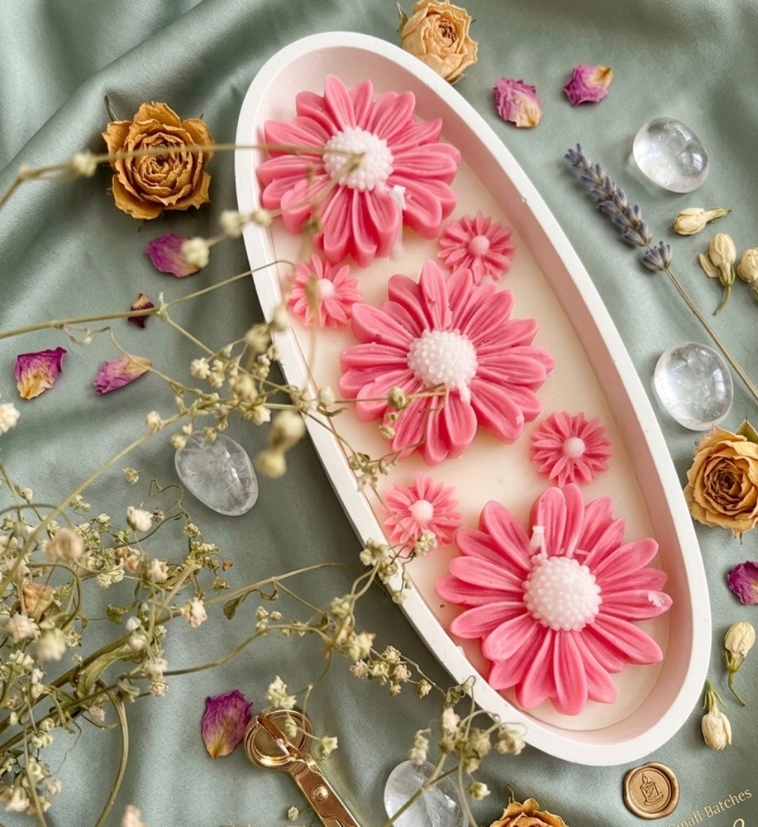 DAISY Dream Floral Candle
