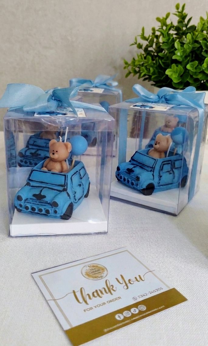Car Candle Gift Box 🚗🧸🎈