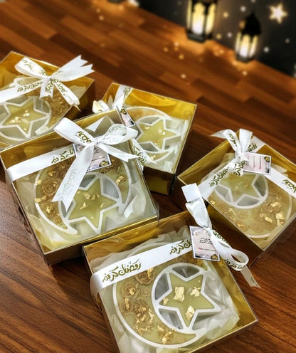 Moon star 🌙✨ candle tray with gift packing 🎁